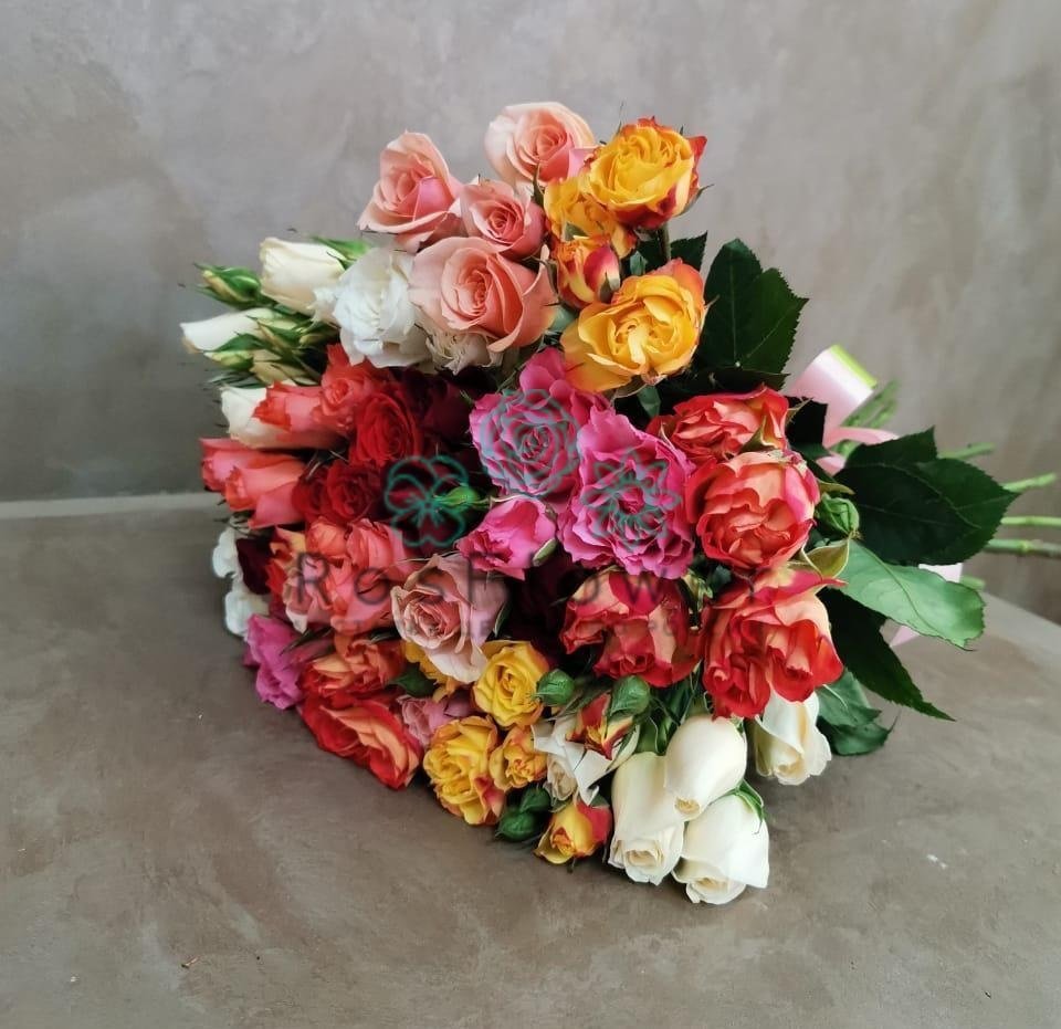 Букет цветов из: Розы в Кашино