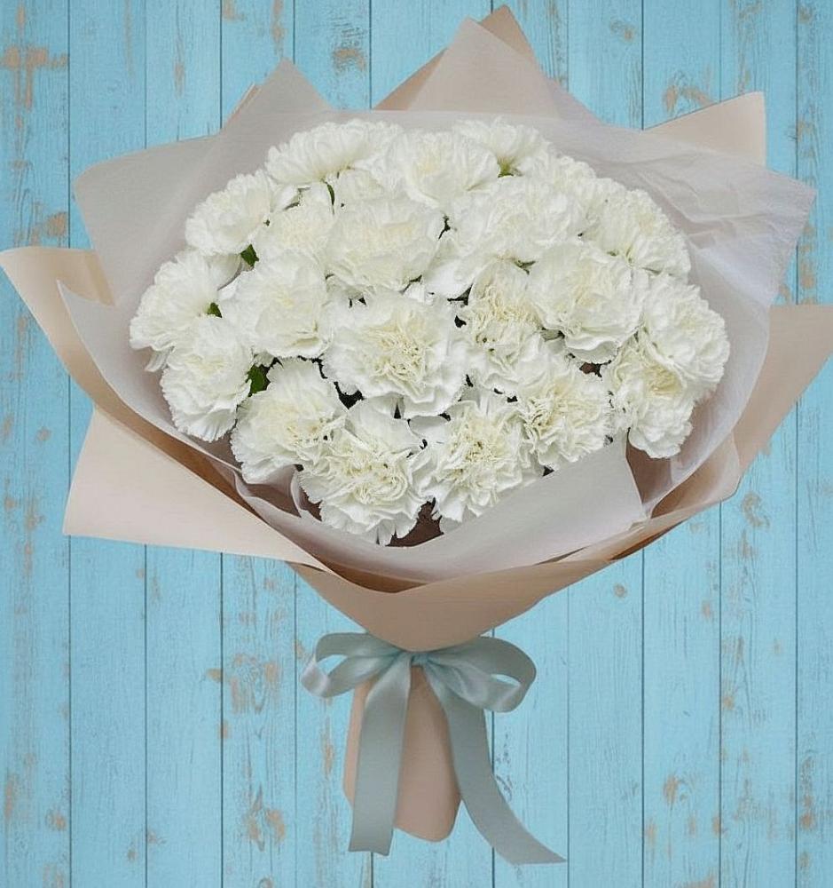 Букет цветов из: Гвоздики в Кашино