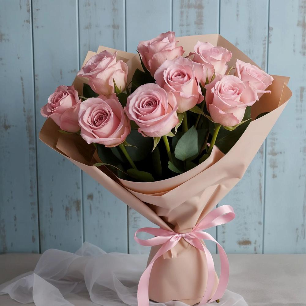 Букет цветов из: Розы в Кашино