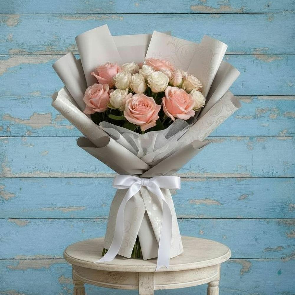 Букет цветов из: Розы в Кашино