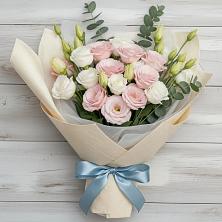 Букет цветов из:  Лизиантусы в Кашино