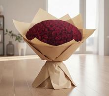 Букет 101 Красная роза #REPLACE_PRED# Кашино