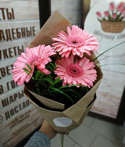 Букет цветов из: Герберы в Кашино