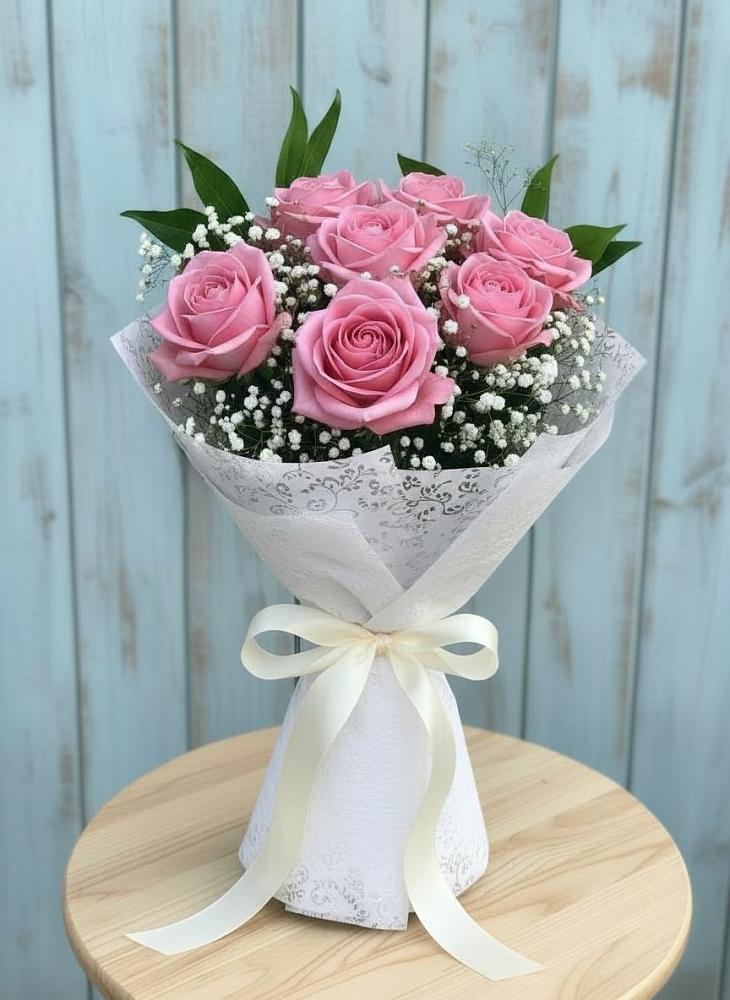 Букет цветов из: Розы в Кашино
