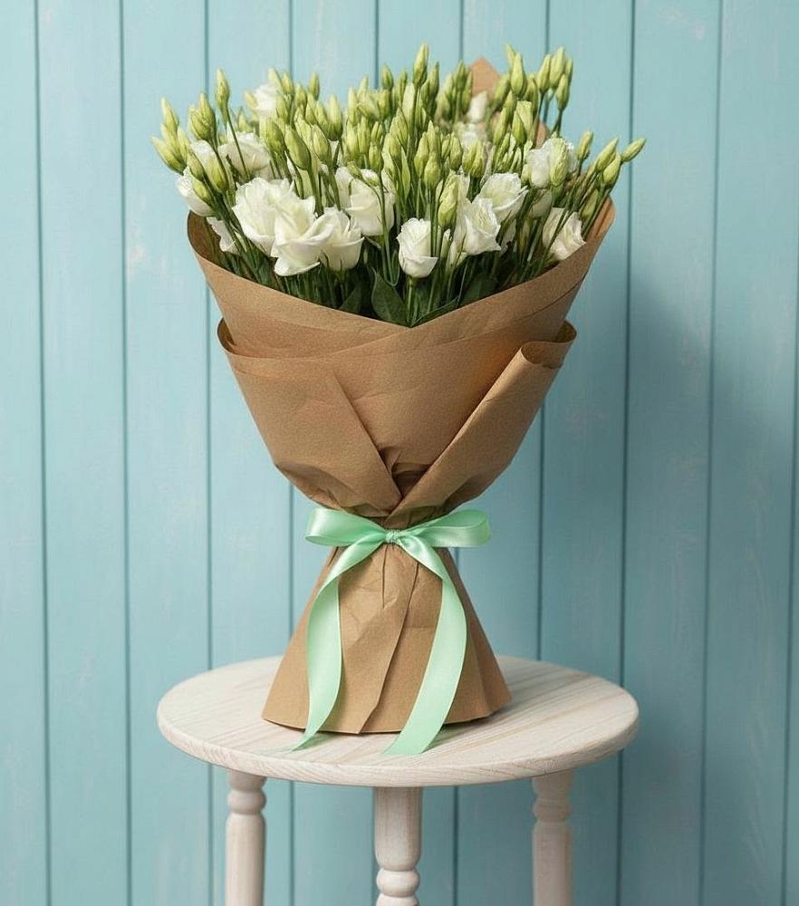 Букет цветов из: Лизиантусы в Кашино