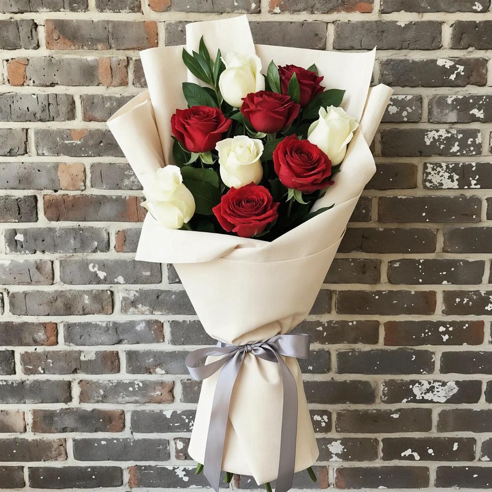 Букет цветов из: Розы в Кашино