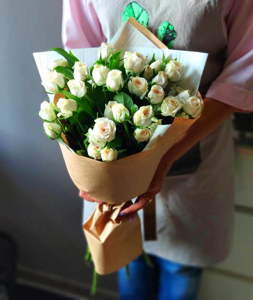 Букет цветов из: Розы в Кашино
