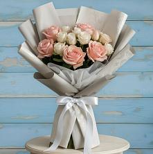 Букет цветов из:  Розы в Кашино