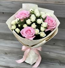 Букет цветов из:  Розы в Кашино