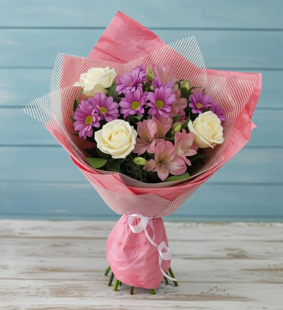 Букет цветов из: Герберы в Кашино