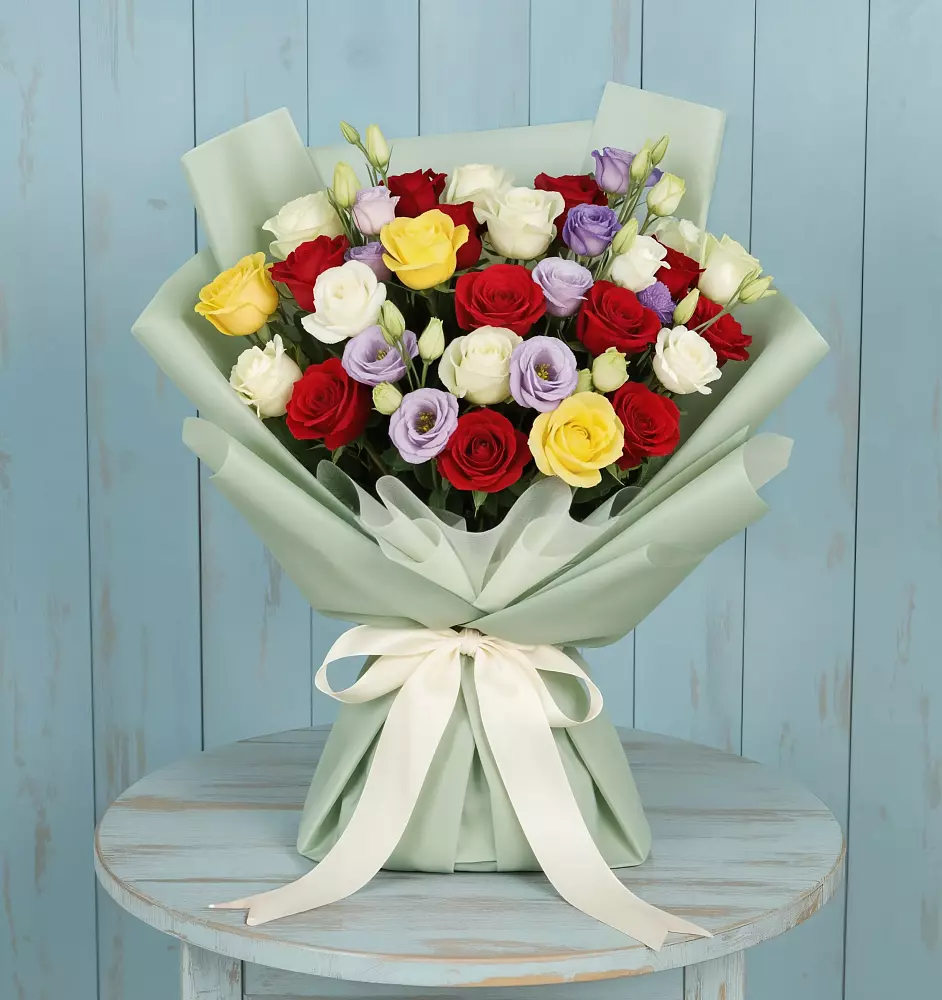 Букет цветов из: Розы в Кашино