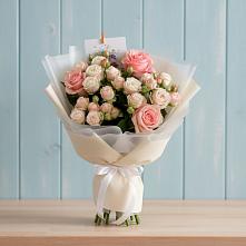 Букет цветов из:  Розы в Кашино