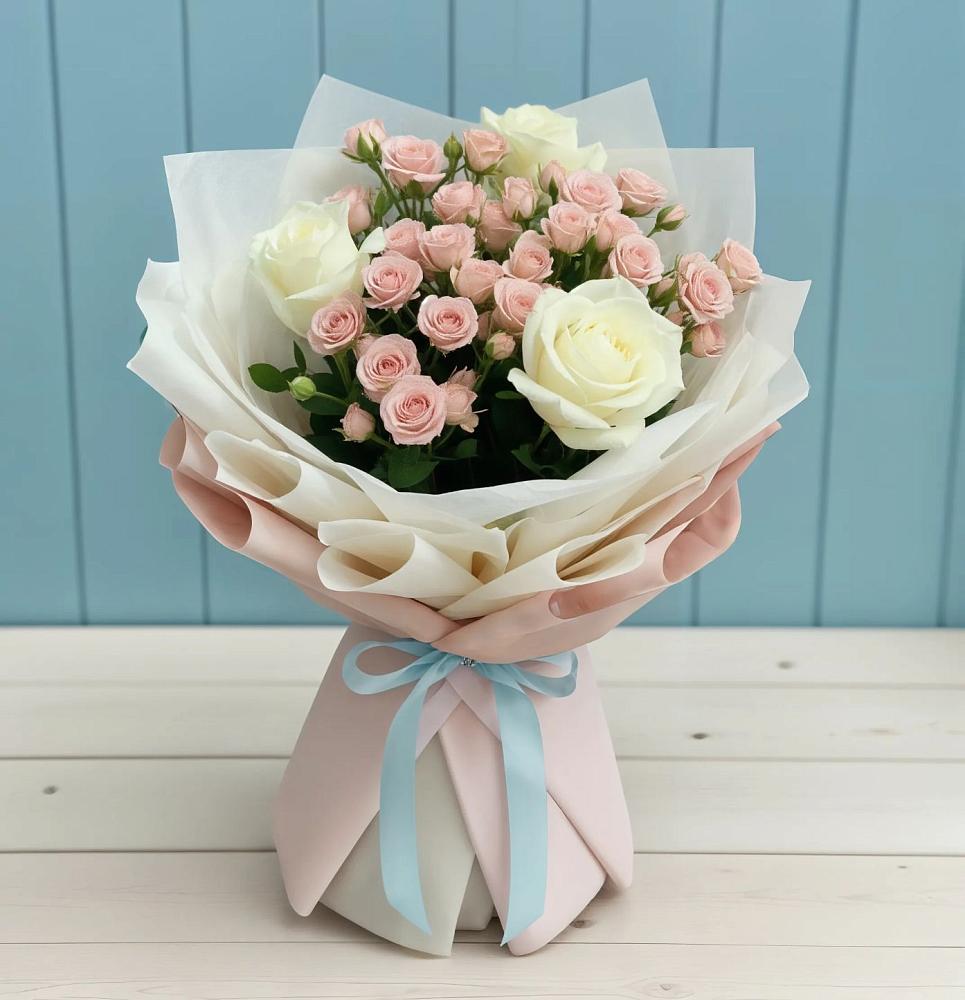 Букет цветов из: Розы в Кашино