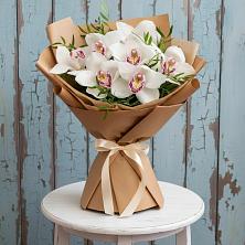 Букет цветов из:  Орхидеи и Розы в Кашино