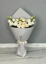 Букет цветов из:  Розы и Лизиантусы в Кашино